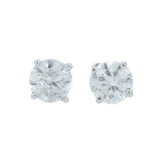 14K 1 CT Diamond Studs<p><strong>More Colors Available</p></strong>