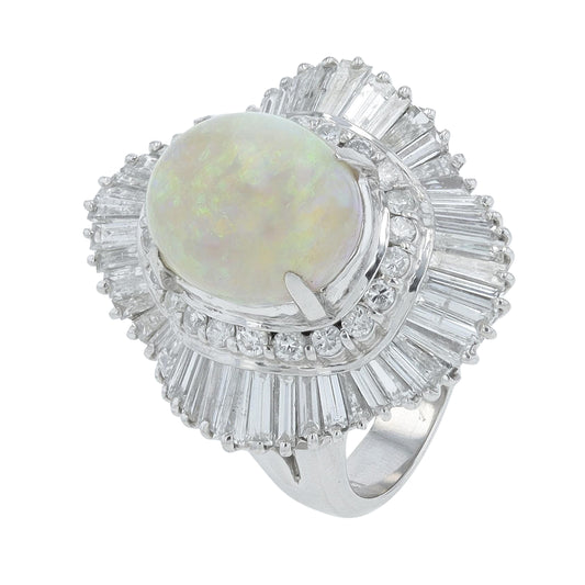 PT900 3.91 CT Opal Ring