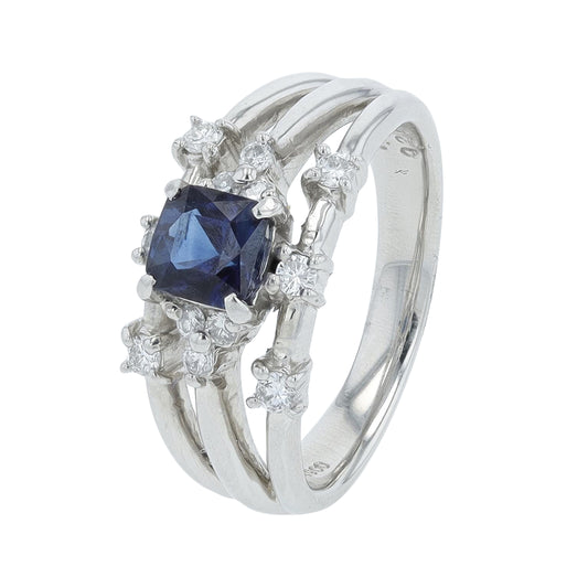 PT900 1.16 CT Sapphire Ring